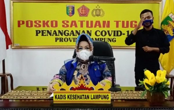 Covid-19 Lampung Tembus 1.221 Kasus Dengan Kematian 49 Pasien