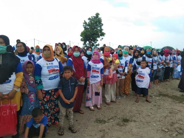 Kampanye Melanggar Protokol Kesehatan Calon Bupati Nomor 1 Pesawaran Kena Sanksi Peringatan Tertulis