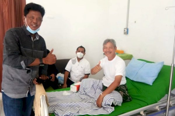 Geliyengan Saat Acara Goes Santri Bupati Sujadi Dilarikan Ke Rumah Sakit