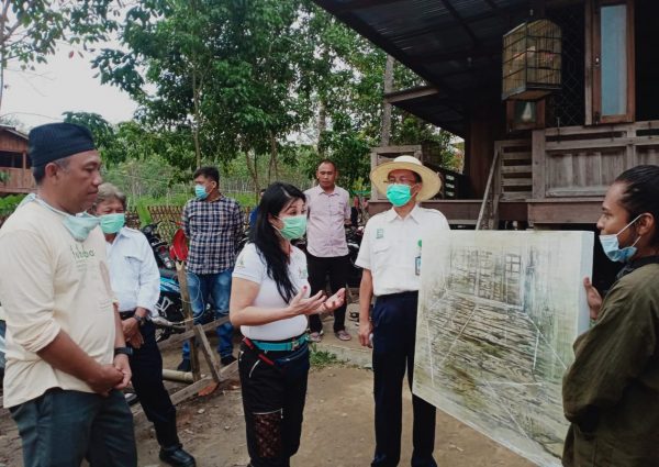 Bos SGC Ny Lee Tamu Kehormatan Festival Bamboo International Tulang Bawang Barat