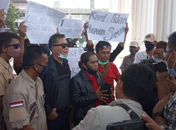 Polda Lampung Mulai Periksa Saksi Kasus Ancaman Pecahin Kepala Wartawan Oleh Walikota Herman HN