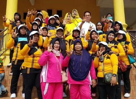 Azwar Hadi Siap Majukan Pembinaan Olahraga Dengan Senam Tiap Minggu Pagi