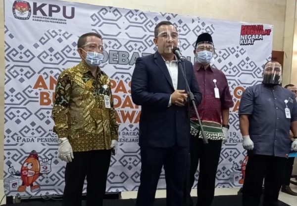 Dendi-Marzuki Wakafkan Hati dan Pikiran Demi Kemajuan Pesawaran Lebih Baik