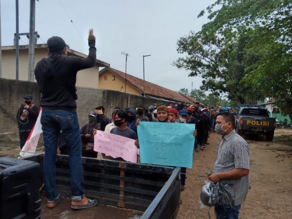 PPRL Way Kanan Demo Pabrik Singkong CV. Gajah Mada Internusa