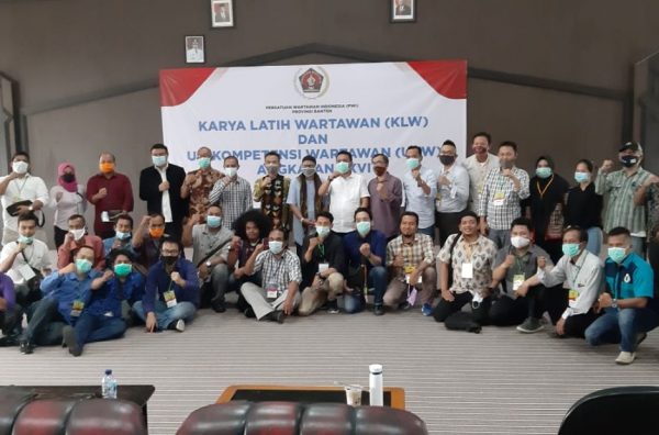 Peserta UKW PWI Banten Lulus 100 Persen Kompeten Bukan Sekedar Label