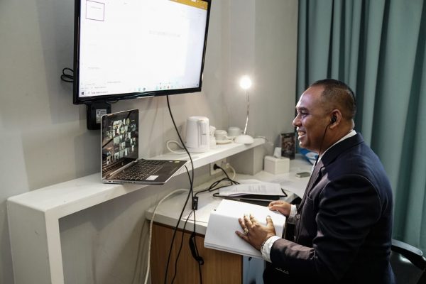 Kepala Biro Humas Pemprov Sumut Raih Gelar Doktor Predikat Sangat Memuaskan