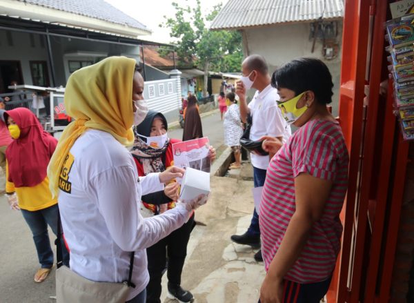 Kampanye Simpatik Pitka Menoza Sapa Warga Hingga Aparatur Kelurahan