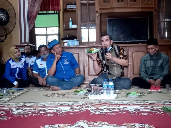 Dendi Ramadhona Kampanye Tatap Muka di Bangun Sari