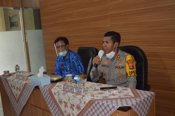 Polres Tulang Bawang Rakor Ansipasi Bencana Musiman