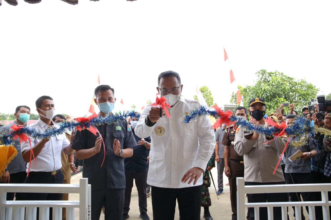 Dodi Reza Alex Noerdin Resmikan BUMDes Mulyo Barokah Muba Mampu Raup Omzet Rp 15 Milyar Perbulan