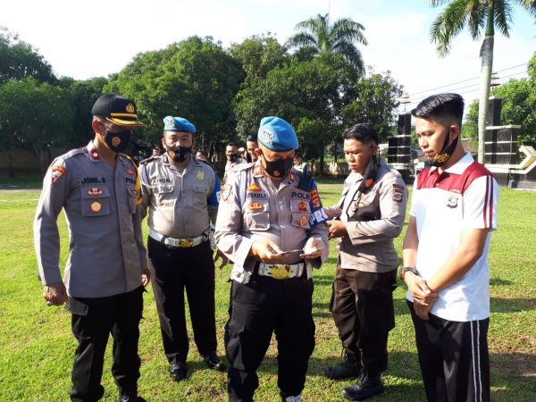 Propam Polda Lampung Pembinaan di Polres Way Kanan