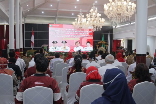 Muskerprov PMI Sumsel Beni Hernedi Ingatkan Pengurus Jangan Orientasi dengan Politik dan Profit