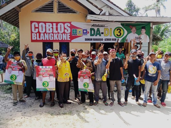 Kader Golkar dan PKB Kecamatan Jabung Siap Menangkan Dawam-Azwar