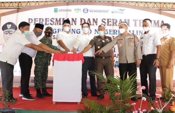 PT MBI Gelontorkan 7 Milyar CSR Bantu 2 Sekolah di Muba