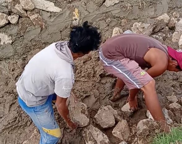 Proyek Irigasi Rp1,2 Milyar Way Gatel Kerjakan Asal-Asalan