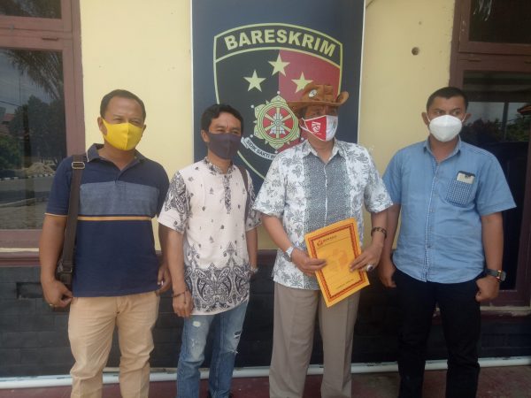 Tanya Perkebangan Laporan Dugaan Politik Uang GASAK Datangi Polres Lampung Tengah