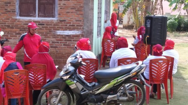 Aparat Desa Margo Mulyo Jati Agung Kangkangi Larangan Terlibat Politik