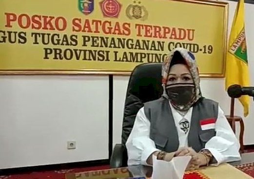 Total Covid-19 Lampung Jadi 2707 Dengan Kematian 122 Orang, Satu ASN Pringsewu