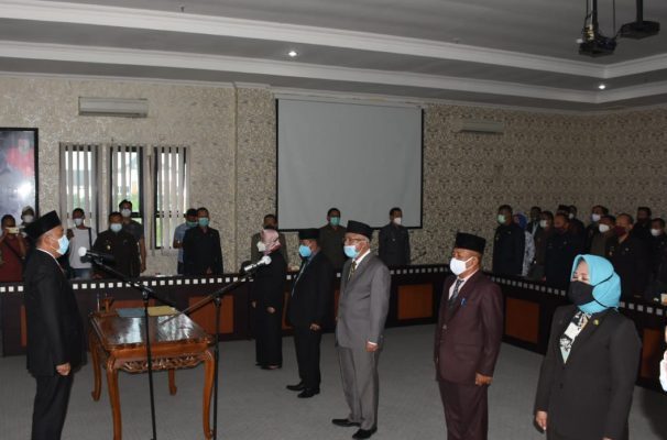 Umar Ahmad Rombak Kabinet Eselon II Empat Jabatan Kadis Lowong