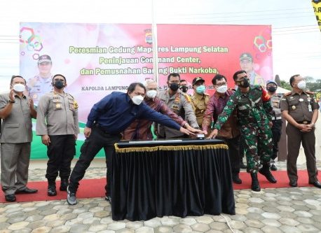Kapolda Resmikan Gedung Polres Lampung Selatan Bantuan Hibah Mayapada Rp20 Miliar