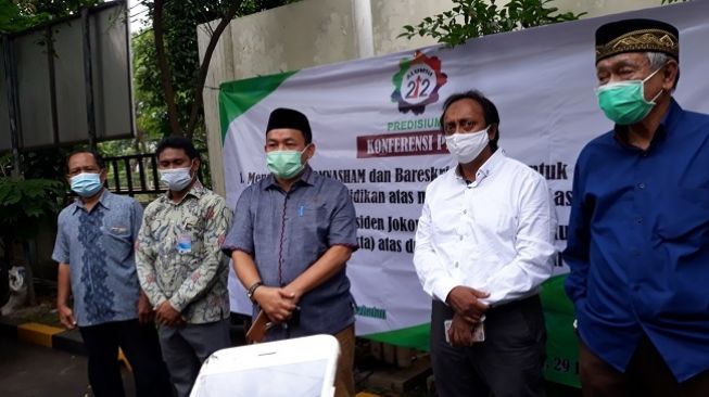 Presidium Alumni 212 Desak Presiden Bentuk TGPF Kematian 6 Laskar FPI