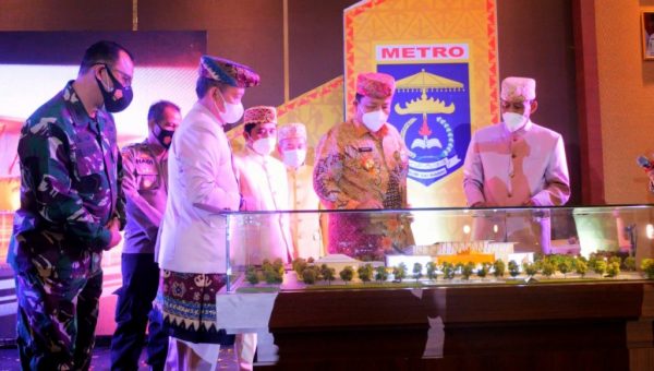 Gubernur Lampung Resmikan GSG Kota Metro Yang Dibangun Dengan APDB Rp47 Miliar Wartawan Dilarang Liputan?