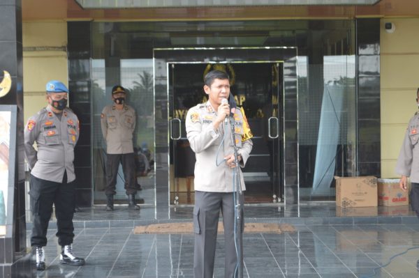 Polres Tuba Kirim 100 Personil BKO PAM Pilkada ke Lampung Tengah