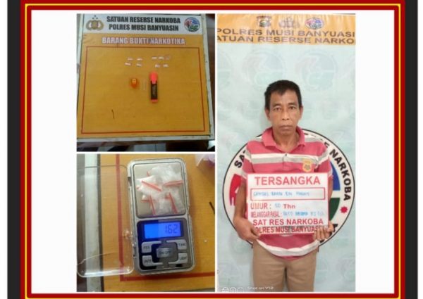 Sat Narkoba Polres Muba Tangkap Dua Pengedar Sabu di Kecamatan Babat Toman