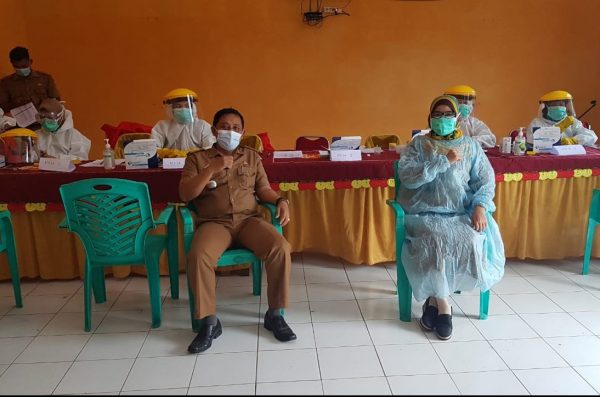 Tanggamus Rapid Test 220 Panitia Pemilihan Kepala Pekon