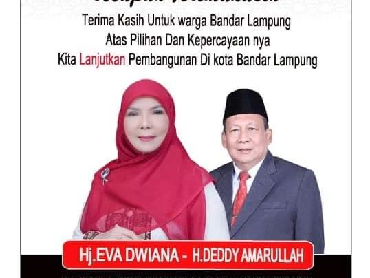 Quick Count Eva Dwiana-Deddy Amrullah Unggul 54% Tim Deklarasi dan Siapkan Gugatan