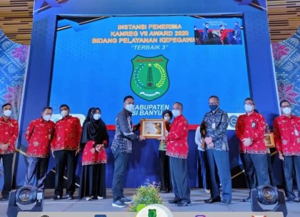 Pelayanan Kepegawaian BKPSDM Muba Raih Penghargaan BKN Terbaik III Instansi Pelayanan Kepegawaian