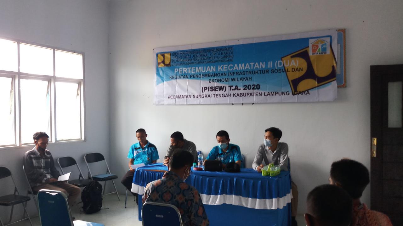 PISEW 2020, Tingkatkan Produktifitas dan Aktifitas Sosial Kemasyarakatan Dua Desa Sungkai Tengah