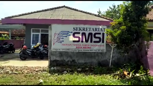 Jelang Peresmian Sekretariat, SMSI Kota Metro Gelar Rakor