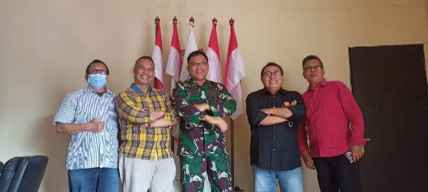 Mayjen TNI Joko Warsito Sambangi Kantor SMSI Pusat