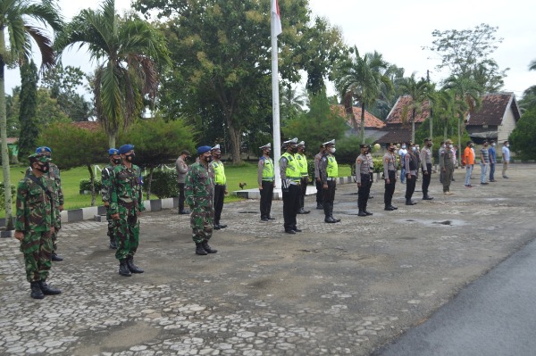 Amankan Natal 2020, Polres Tulang Bawang Kerahkan Ratusan Personel