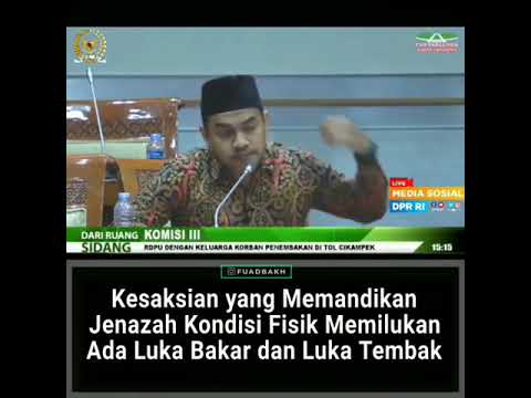 Keluarga 6 Laskar FPI Beberkan Kondisi Korban di Hadapan Komisi III DPR-RI