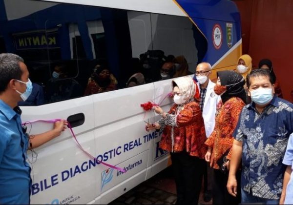 Lampung Ada Mobil Diagnostic Real Time PCR Tes Swab Mandiri