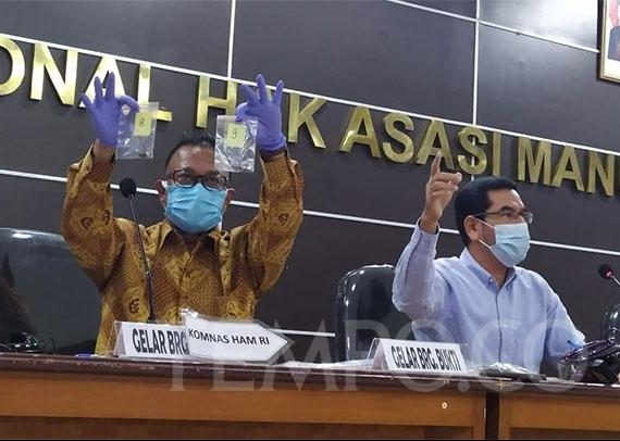 Temuan Komnas Ham Dalam Tragedi KM50 Tewasnya 6 Laskar FPI Terjadi Unlawfull Killing, Ini Hasil Lengkapnya