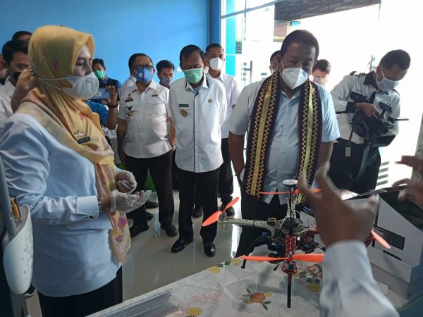 Arinal dan Kadisdik Provinsi Lampung Tinjau SMKN 3 Kota Metro