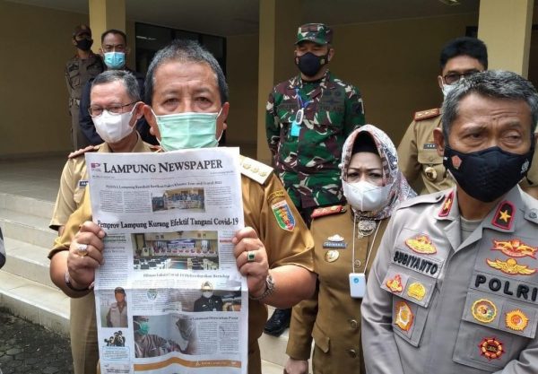 Delapan Kabupaten Zona Merah Gubernur Lampung Minta Polda Pertimbangan Izin Keramaian Pesta 