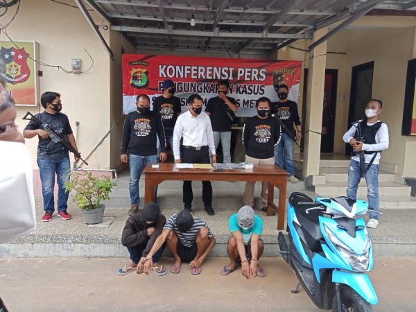 Satreskrim Polres Metro Amankan Pelaku Curas