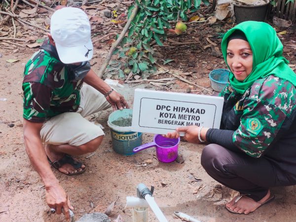 Sejahterakan Anggota Tergabung, HIPAKAD Metro Rutin Bakti Sosial