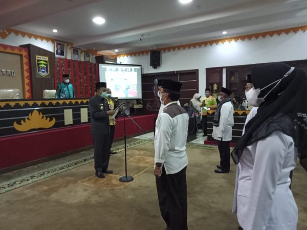 Pairin Lantik Pengurus Masjid Taqwa Kota Metro