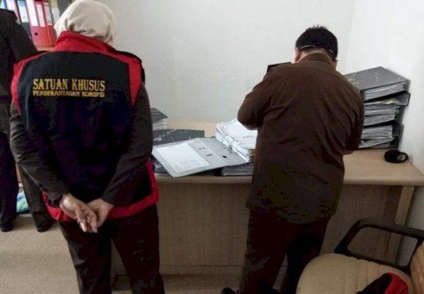 Kejati Lampung Geledah Kantor PT LJU Terkait Dugaan Korupsi Anggaran Tahun 2016-2018