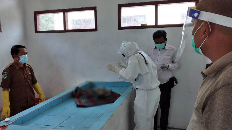 Polres Tanggamus Identifikasi Penemuan Mayat Bayi Di Kecamatan Bulok