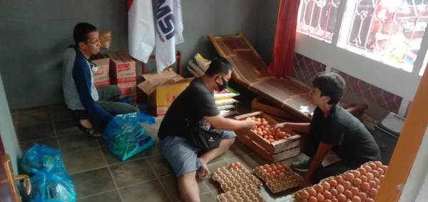 Pasca Dilantik, SMSI Kota Metro Terus Tabur Kebaikan