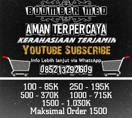Ingin Subcribe YouTube dan Followers InstagramKamu Bertambah? Ini Tarif nya