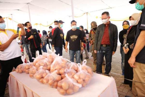 Antisipasi Kenaikan Harga Kebutuhan Pokok, Pemprov Lampung Gelar Stabilitas Harga dan Eksistensi UKM