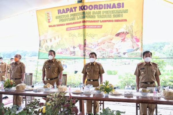 Gubernur Arinal Paparkan Keberhasilan Peningkatan Produksi Pertanian Pekebunan dan Peternakan