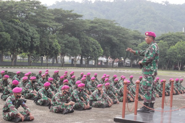 Brigif 4 Marinir Apel Siaga Bencana